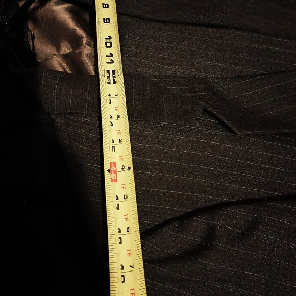 Adolfo Men 2 Piece Grayish Brown Suit - Picture 14 of 16